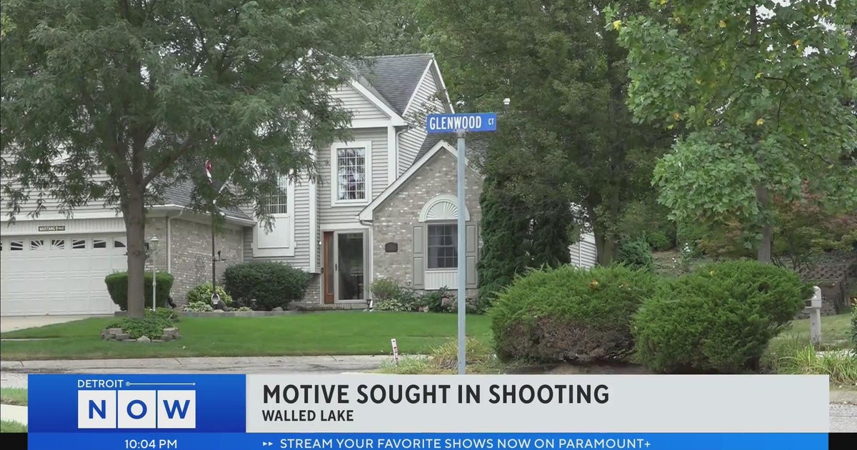 Detectives investigate motive in Walled Lake fatal shooting - CBS Detroit