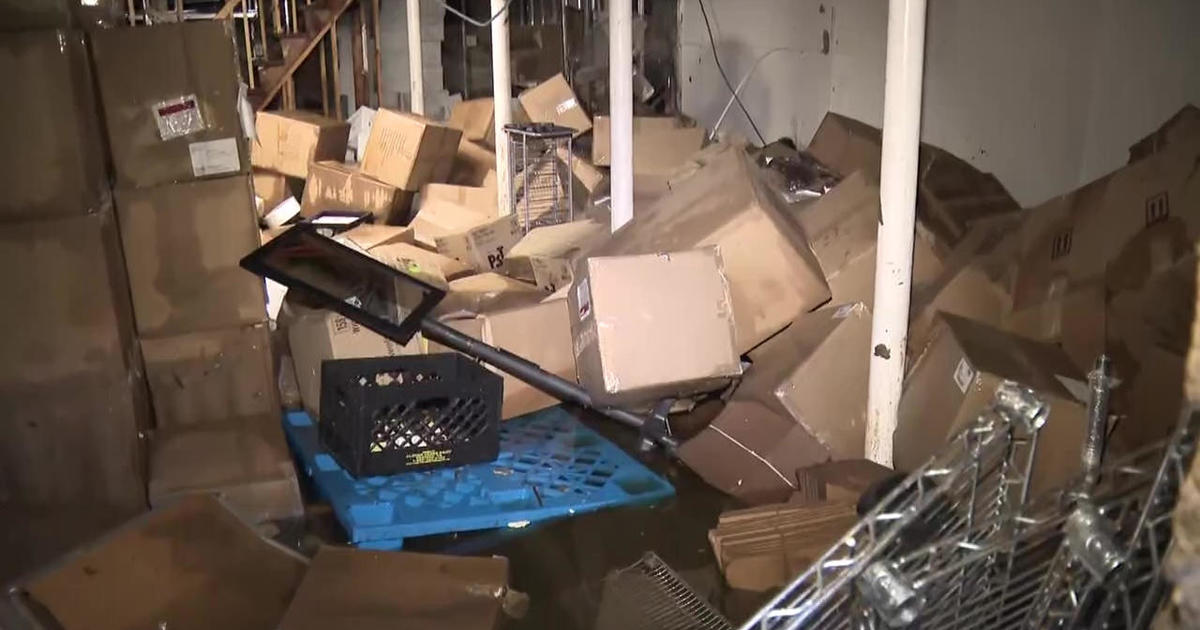 Rego Park cleaning up after flash flooding from overnight heavy rains