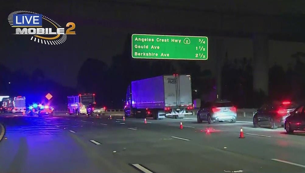 Woman's body struck by multiple vehicles on 210 Freeway in La Cañada ...