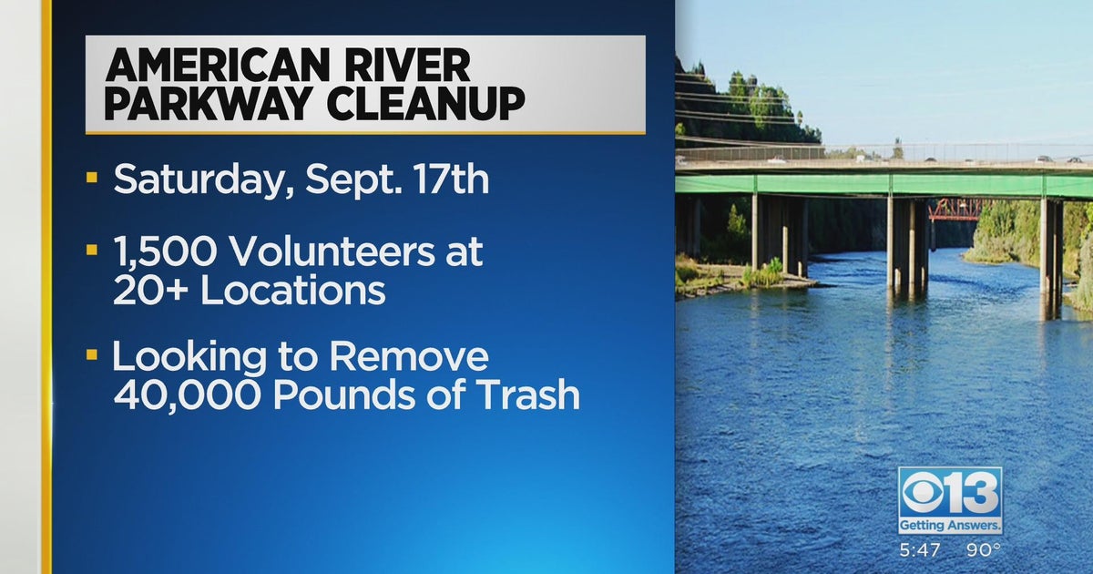 Volunteers needed for big American River clean-up