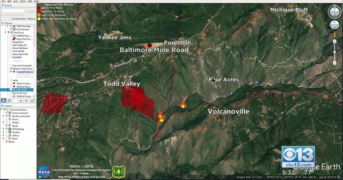 Mosquito Fire 5:30 p.m. update
