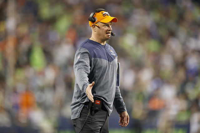 Hackett flops in his head coaching debut for Denver Broncos - CBS