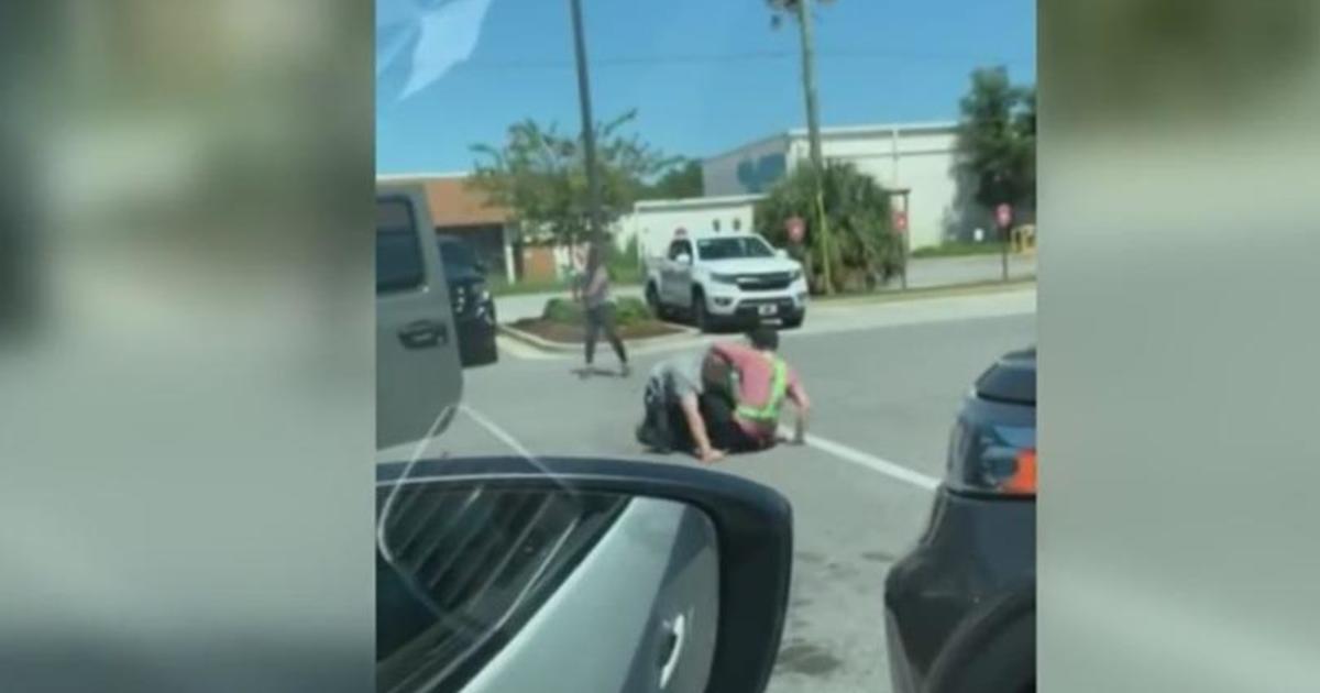 Watch: Chick-fil-A employee in Florida tackles and stops would-be carjacker