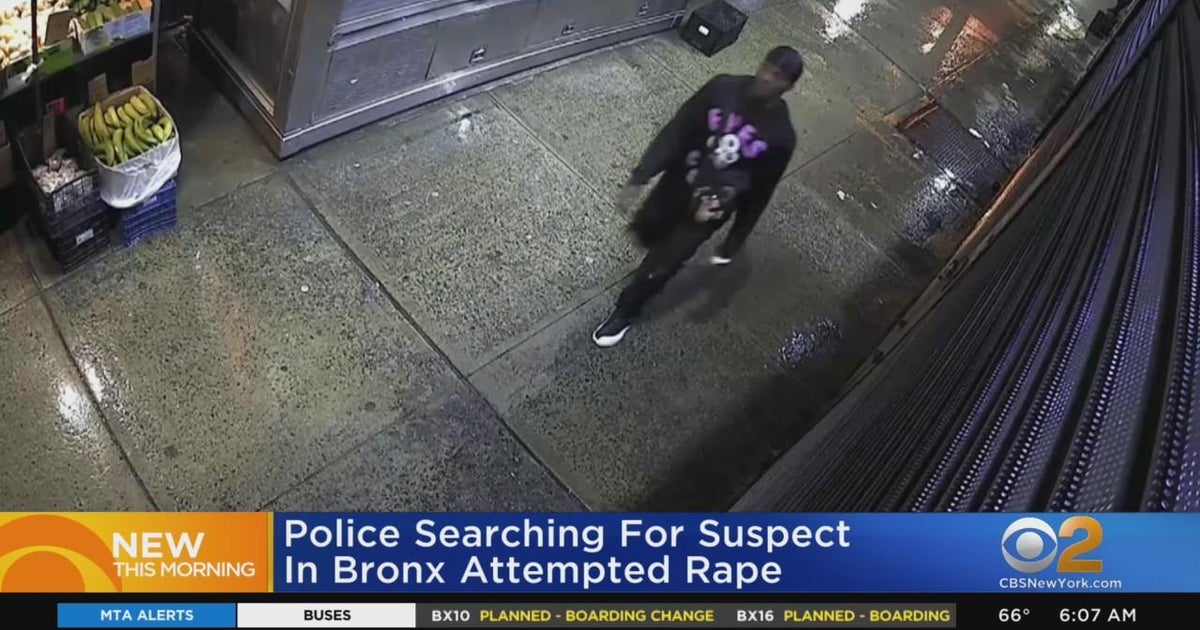 Suspect wanted in Bronx attempted rape - CBS New York