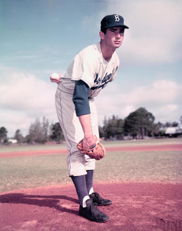 Baseball Player Sandy Koufax 