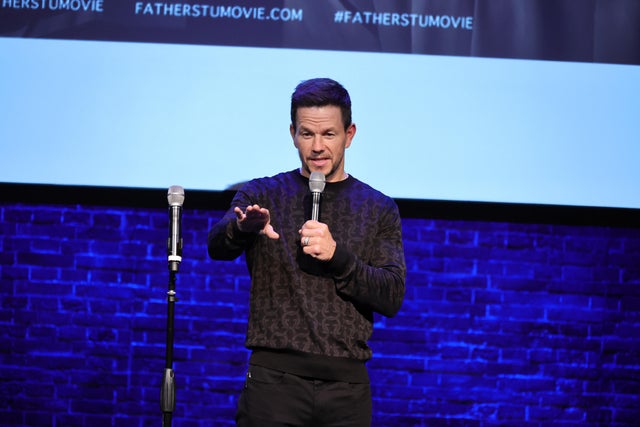 NY Special Screening Of FATHER STU With Mark Wahlberg 