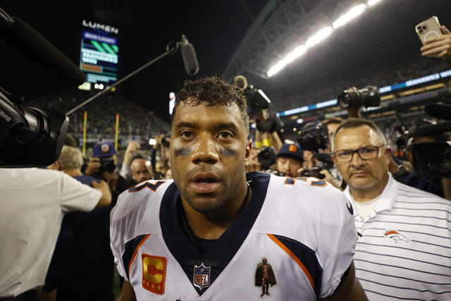 Russell Wilson ready for some love in Denver after hostile homecoming - CBS  Colorado