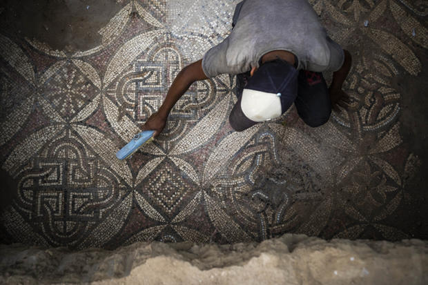 Gaza Ancient Mosaic 
