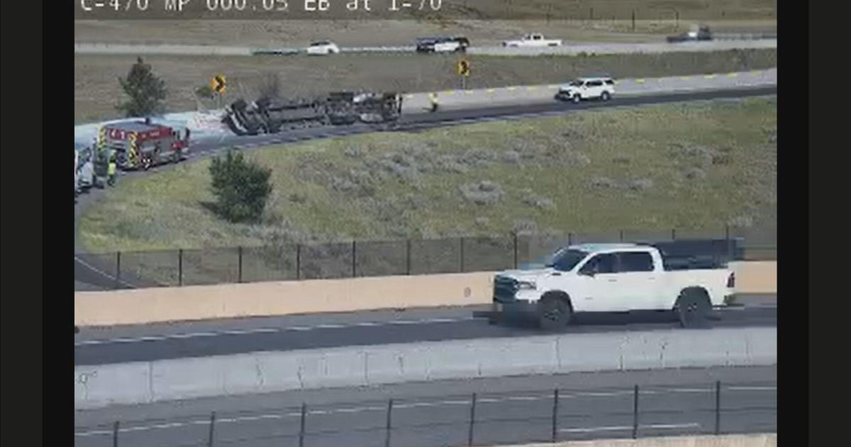 Rollover Crash Traps Driver, Closes Eastbound I-70 Ramp To Westbound C ...