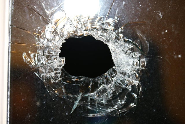 bullet hole