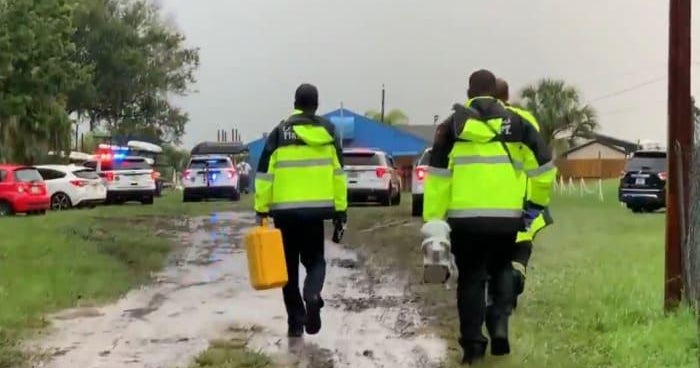 Child missing, another hospitalized after rowing team's boat capsizes following lightning strike in Florida