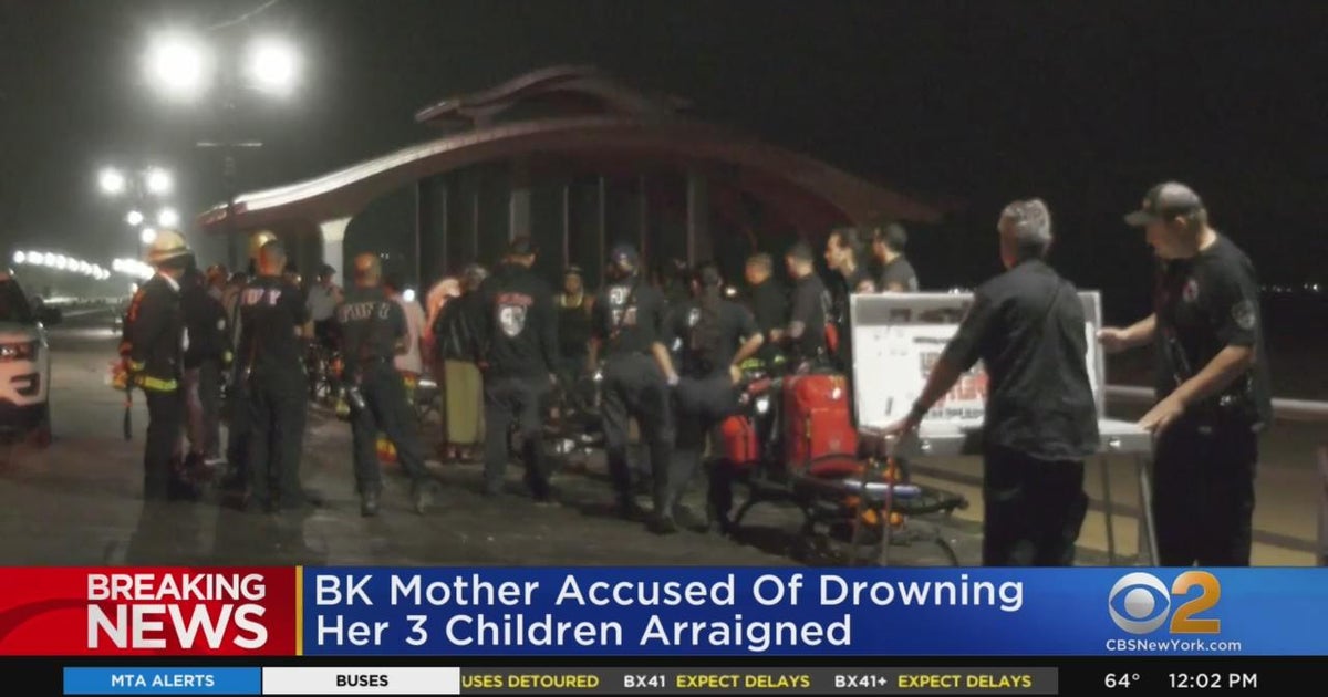 Mother accused of drowning children arraigned CBS New York(01)