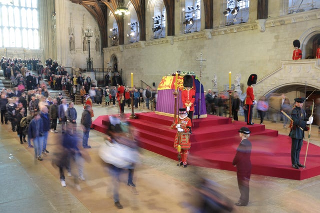 Lying In State Of Queen Elizabeth II 