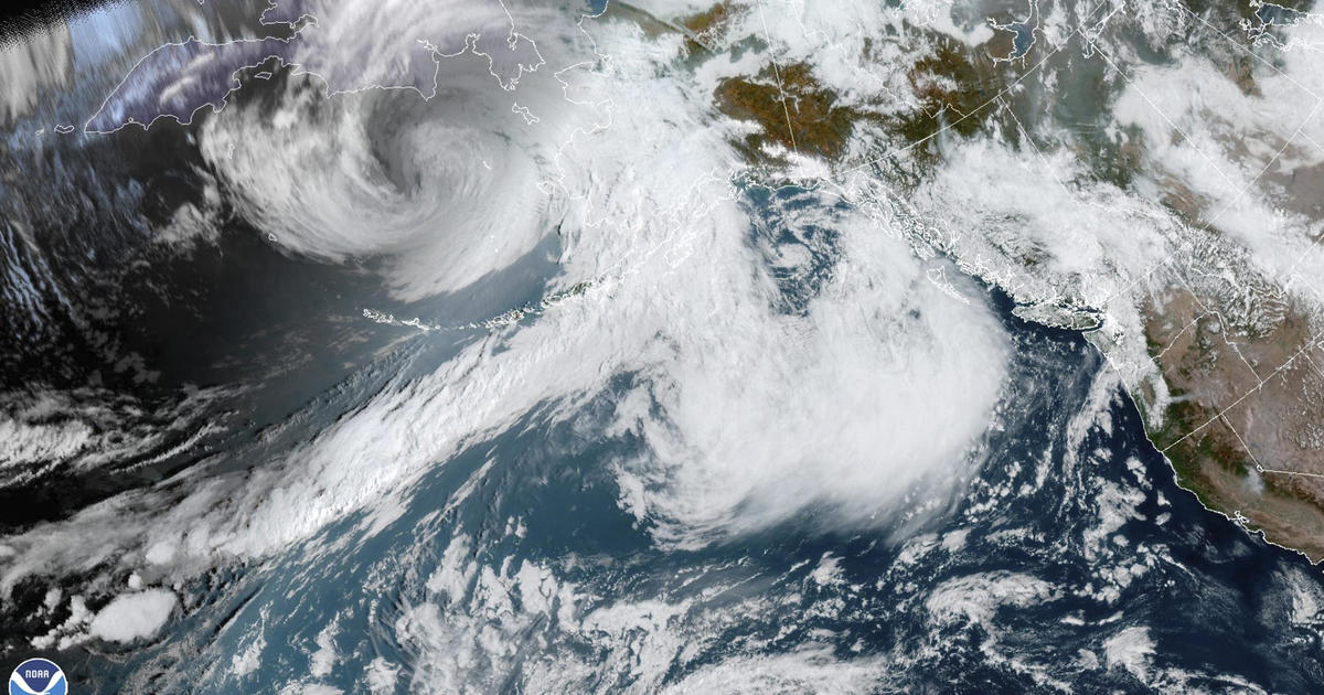 Remnants of Typhoon Merbok batter Alaska; intense showers headed toward ...