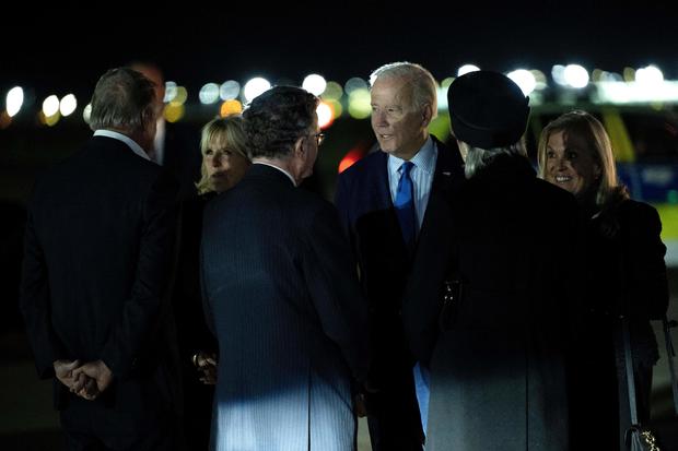 Biden arrives in London for funeral of Queen Elizabeth II 