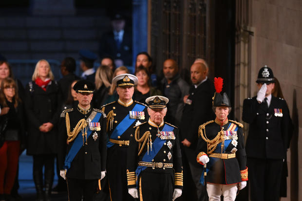 Vigil Of The Princes Takes Place At Westminster Hall 