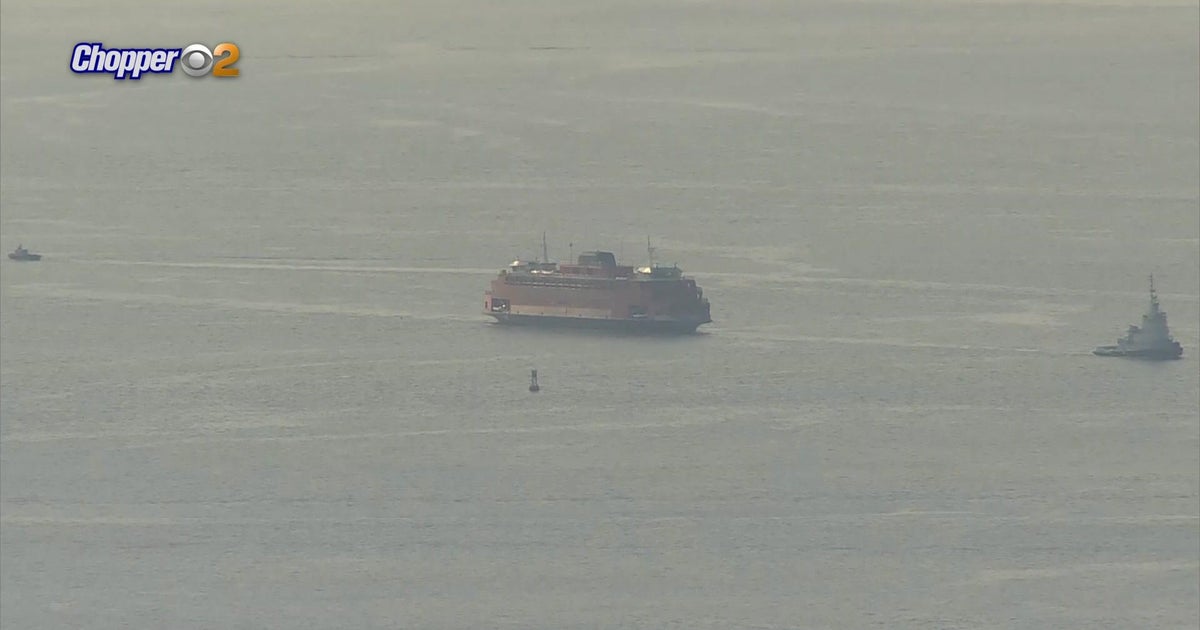 3rd new Staten Island ferry arrives in New York City CBS New York