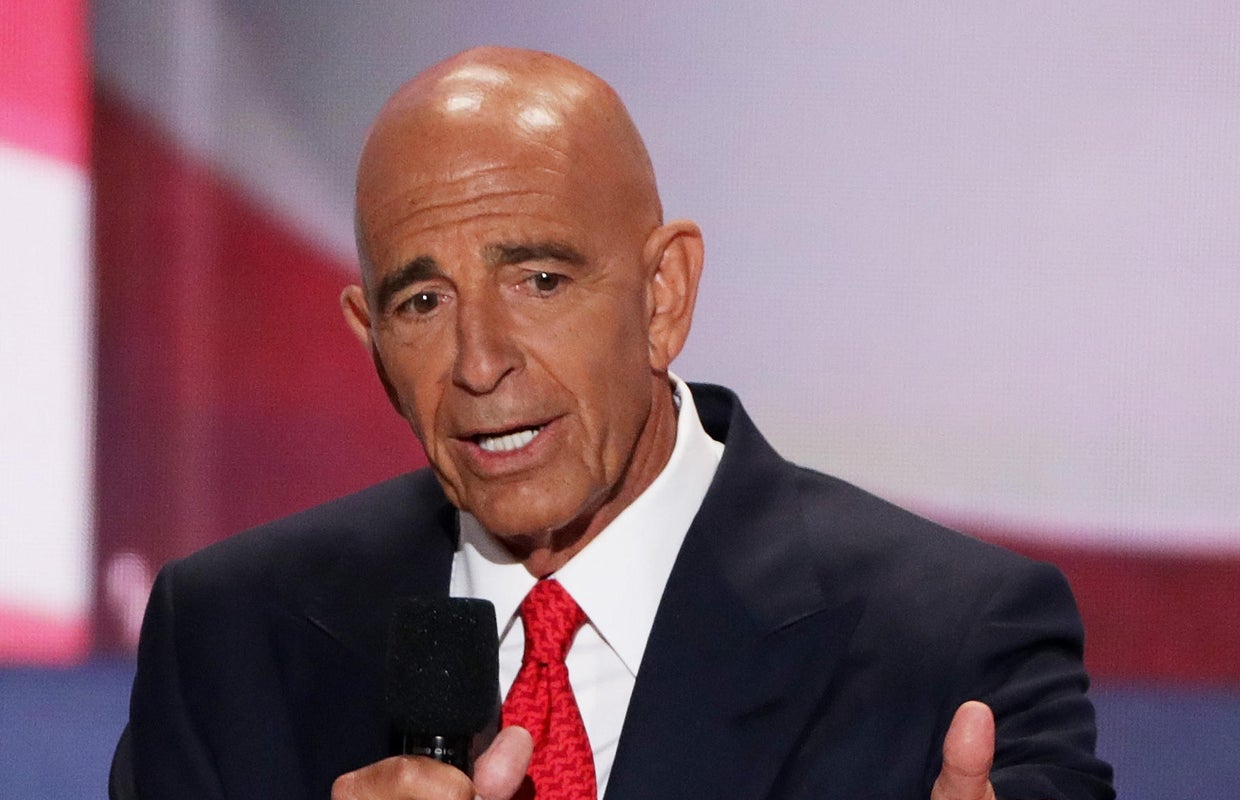 Tom Barrack speaks at the 2016 Republican National Convention 