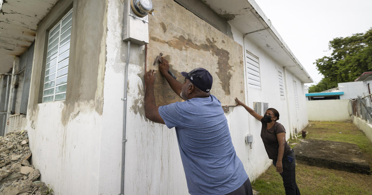 Fiona takes aim at Puerto Rico, threatening to strengthen into hurricane