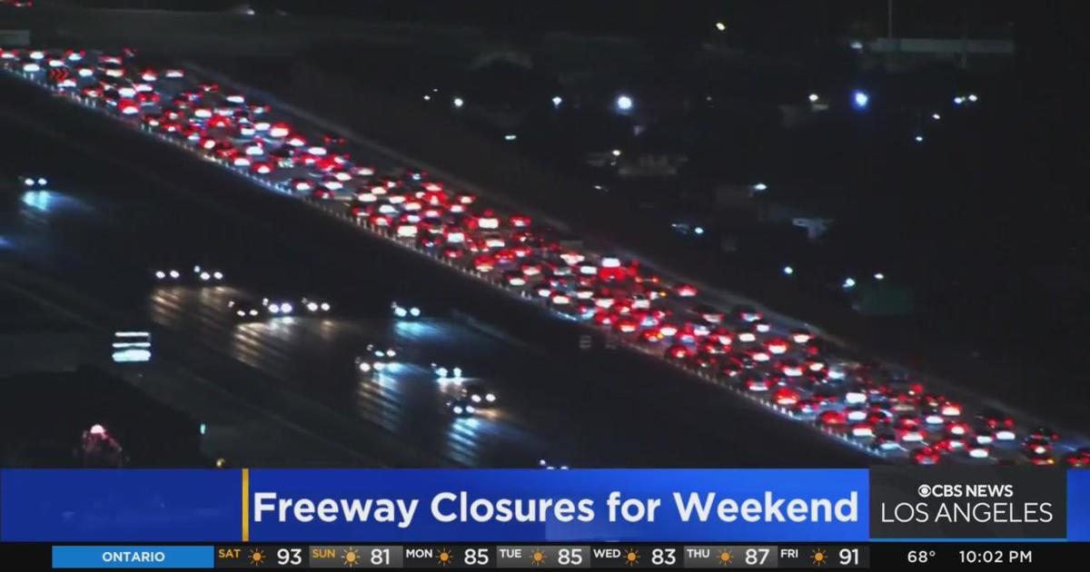 Freeway Closures Lead To Slow Weekend Traffic On 91 Freeway In Corona ...