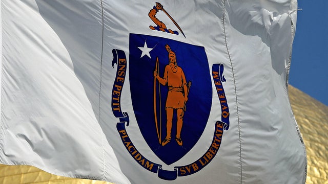 Massachusetts State Flag seal 