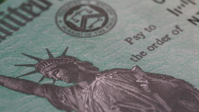 US Treasury federal tax return check 
