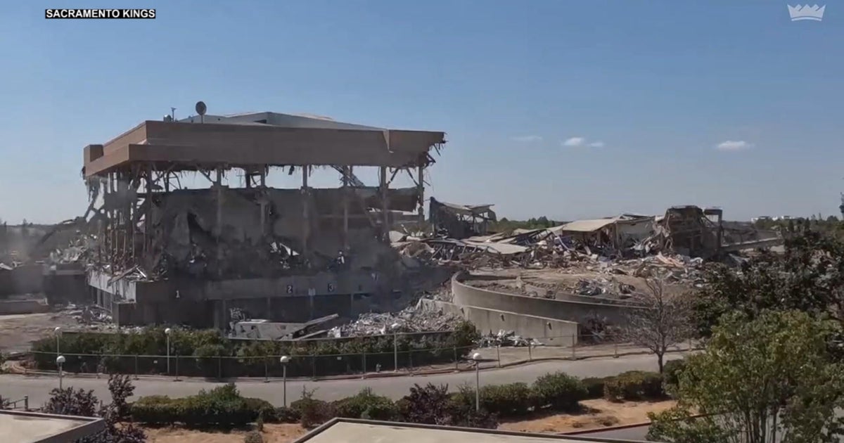 ARCO Arena comes down: "Goodbye old friend" - CBS Sacramento