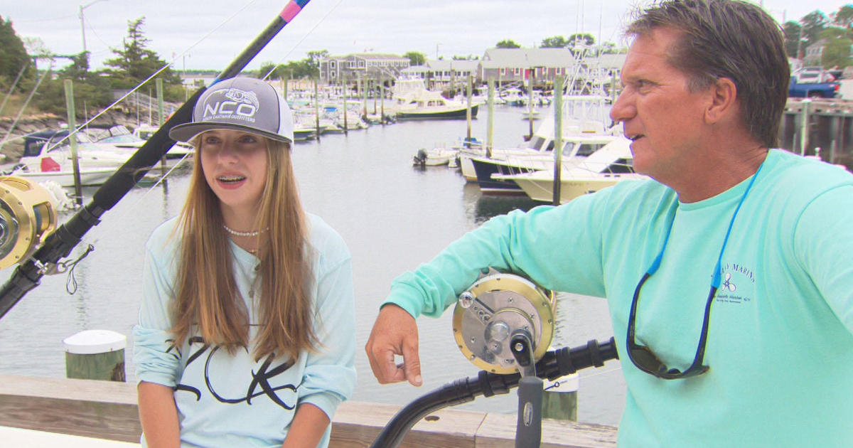 13-year-old Barnstable girl reels in 591-pound tuna, wins Cape Cod tournament