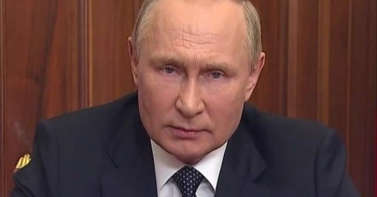 Russian President Vladimir Putin escalates invasion of Ukraine - CBS News