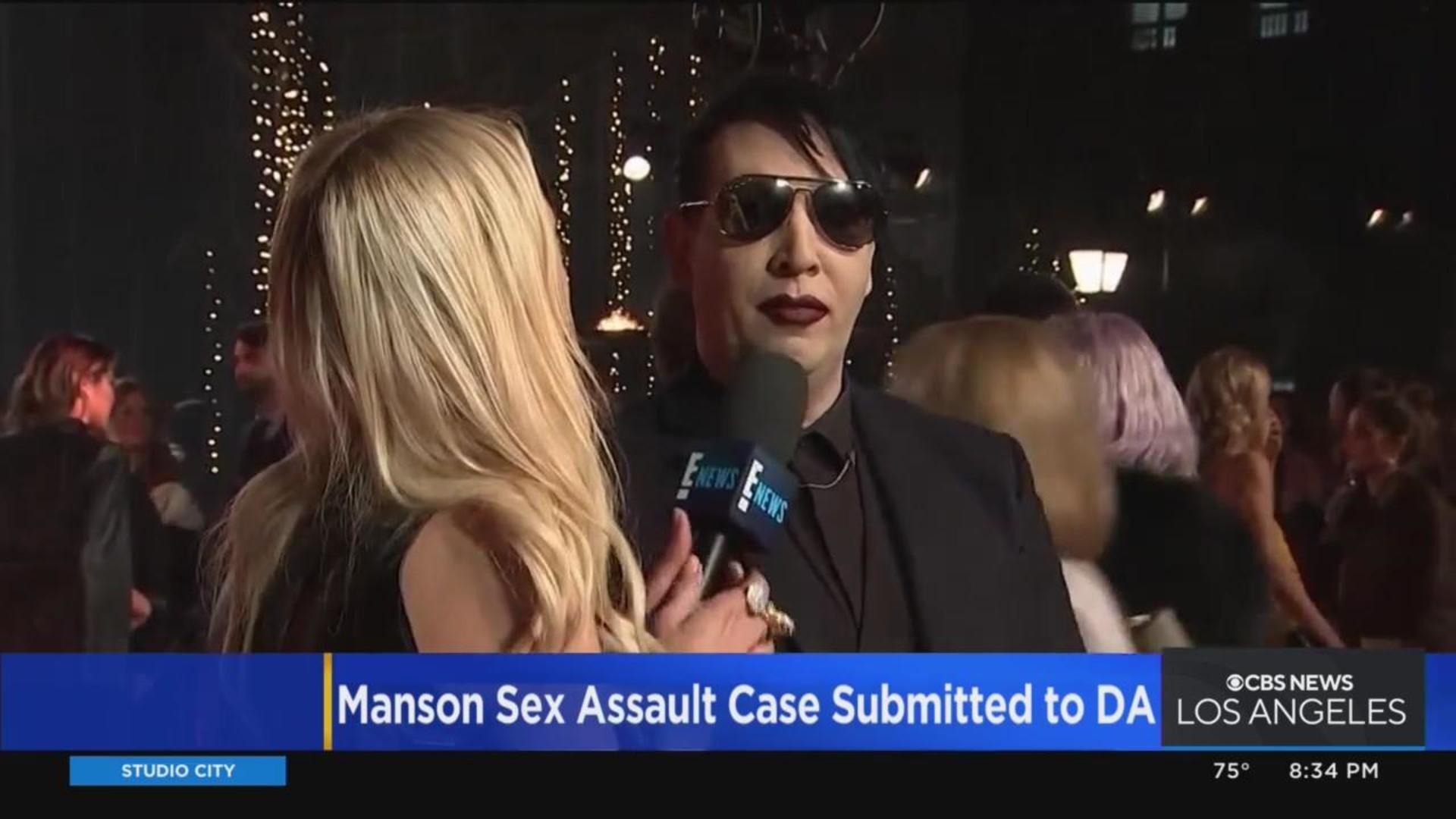 Sexual assault allegations against Marilyn Manson submitted to LA District  Attorney