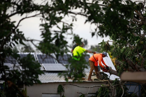 Hurricane Fiona Hits Puerto Rico, Knocking Out Power Across The Island 