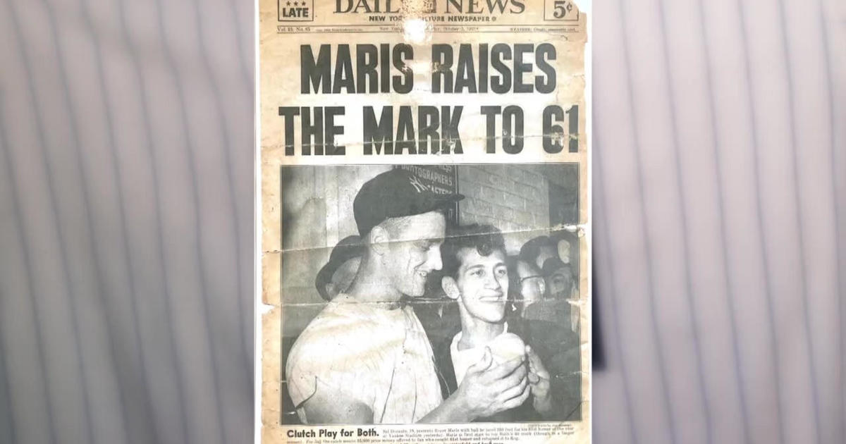 Two Yankees, one record: Roger Maris' painful journey to be the HR