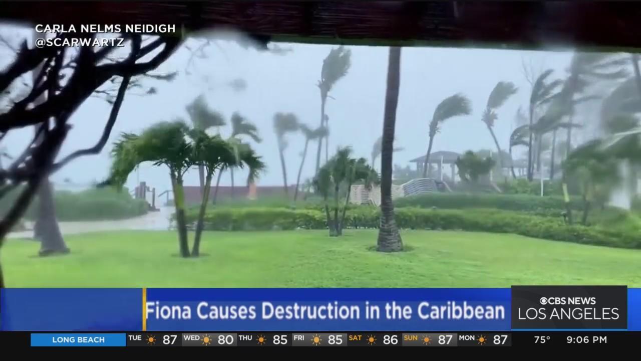 Fiona Causes Disruptions as It Churns through Caribbean
