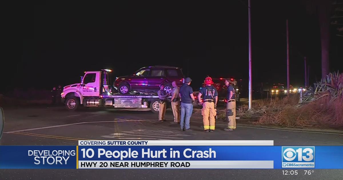 10 People Hurt In Sutter County Crash - CBS Sacramento