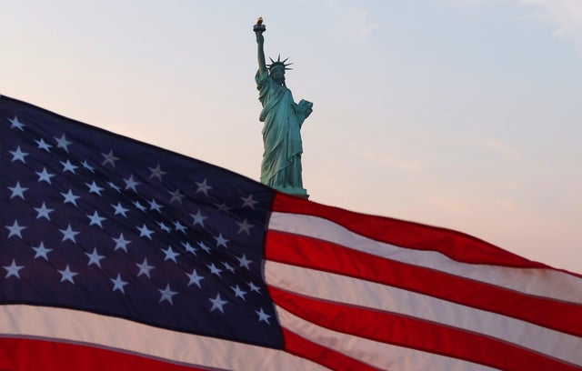 Sunset in New York City 