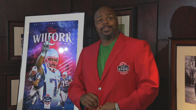FIRST LOOK: Vince Wilfork Fitted For Patriots Hall of Fame Red Jacket