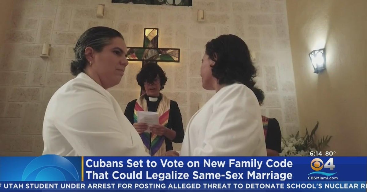 Cubans to vote on new family code, legalization of same sex marriage
