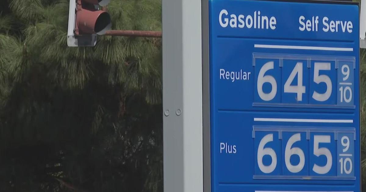 cbsnews.com - Gas prices trending upwards once again