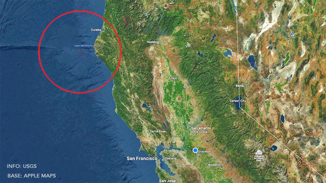 North Coast Earthquake Locator 
