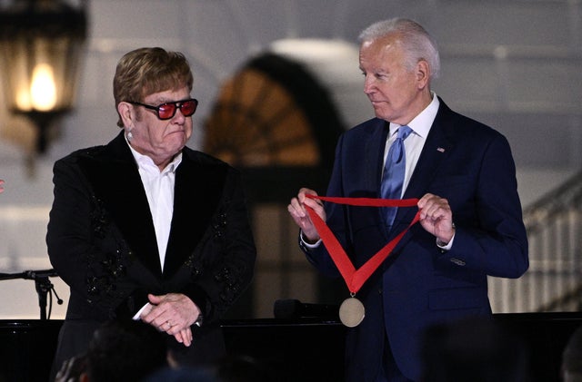 Elton John White House 