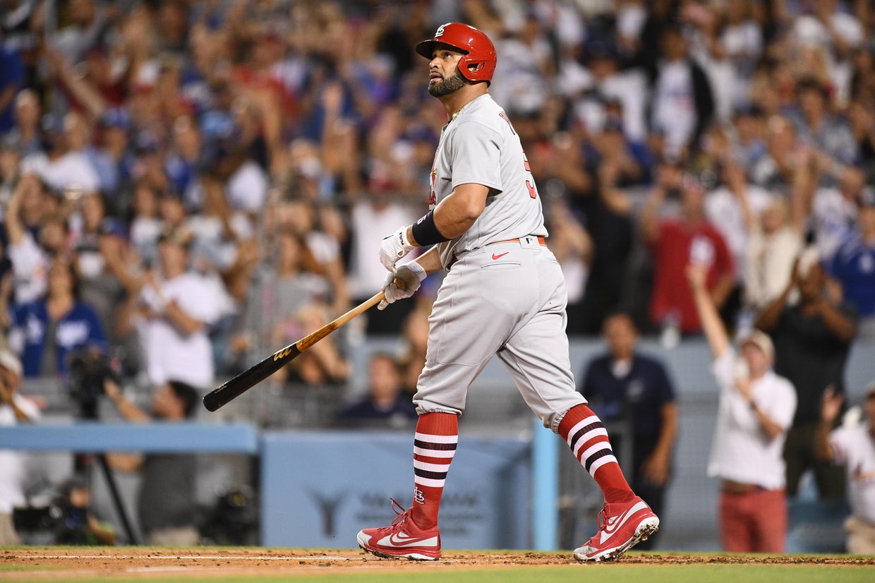 Cardinals' Albert Pujols Becomes Just Fourth Player To Hit 700 Home ...