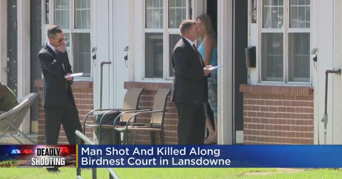 Man shot, killed in Lansdowne, Baltimore County CBS Baltimore