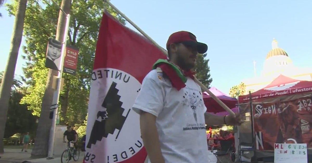 Farm-to-Fork Festival wraps up right near rally for farm workers