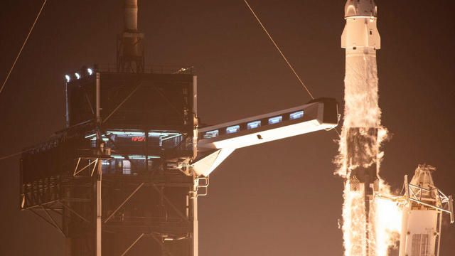 NASA SpaceX Crew-4 Launches For International Space Station 