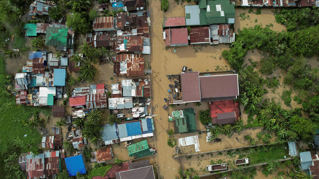 Flooding after Super Typhoon Noru, in San Miguel 
