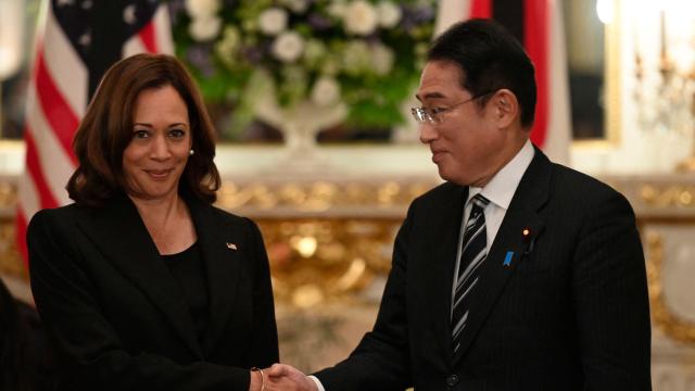 U.S. Vice President Harris travels to Japan and South Korea 