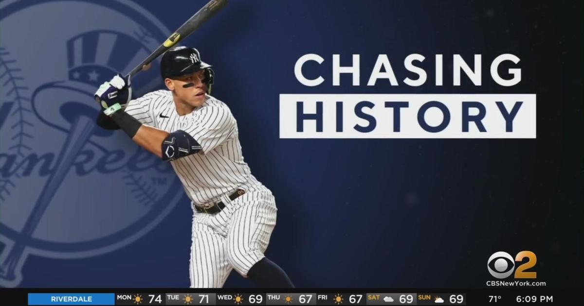 Aaron Judge's chase of AL HR record moves to Toronto CBS New York