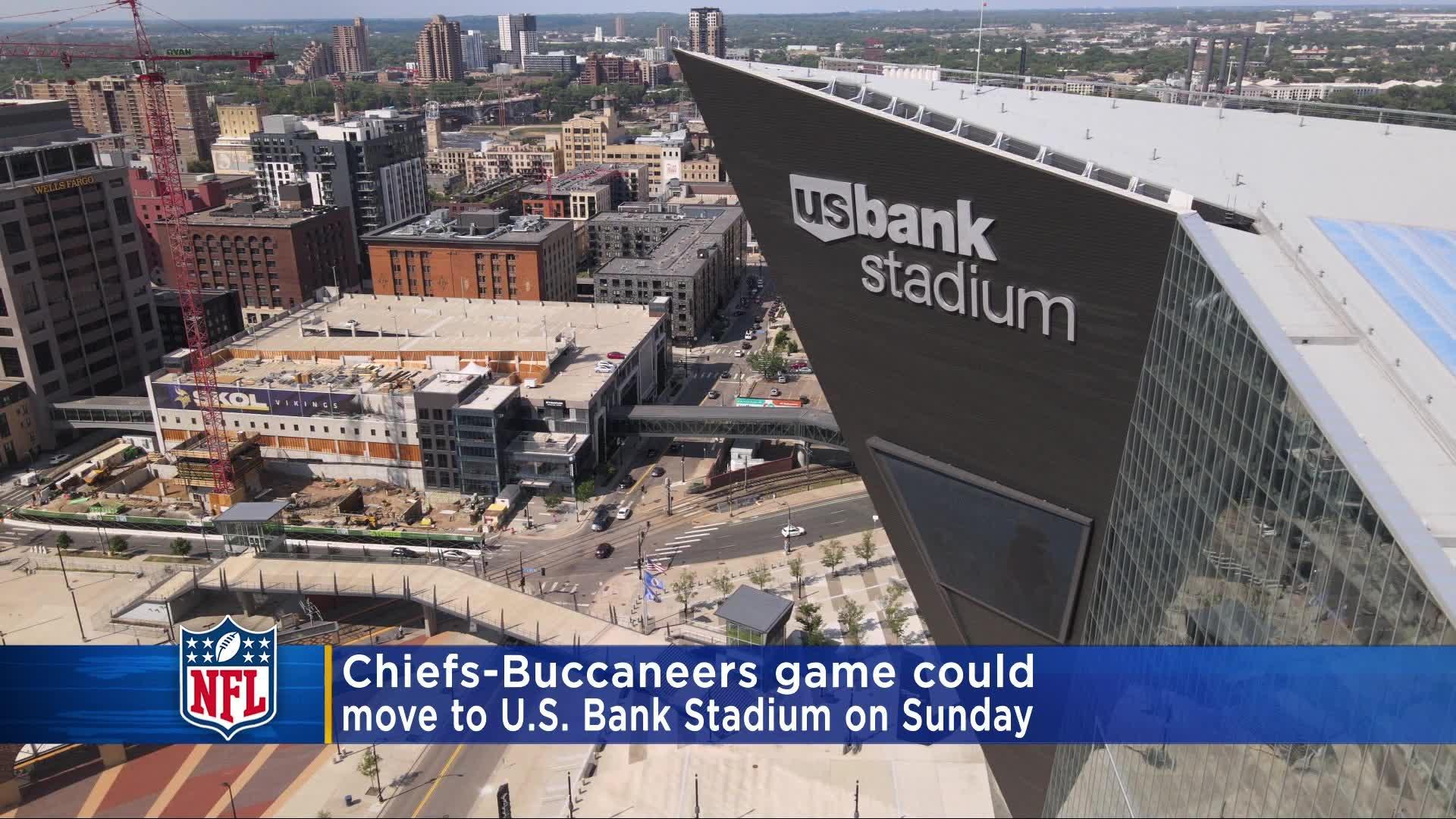 Vikings' stadium could reportedly host Chiefs-Bucs game due to Hurricane  Ian - CBS Minnesota