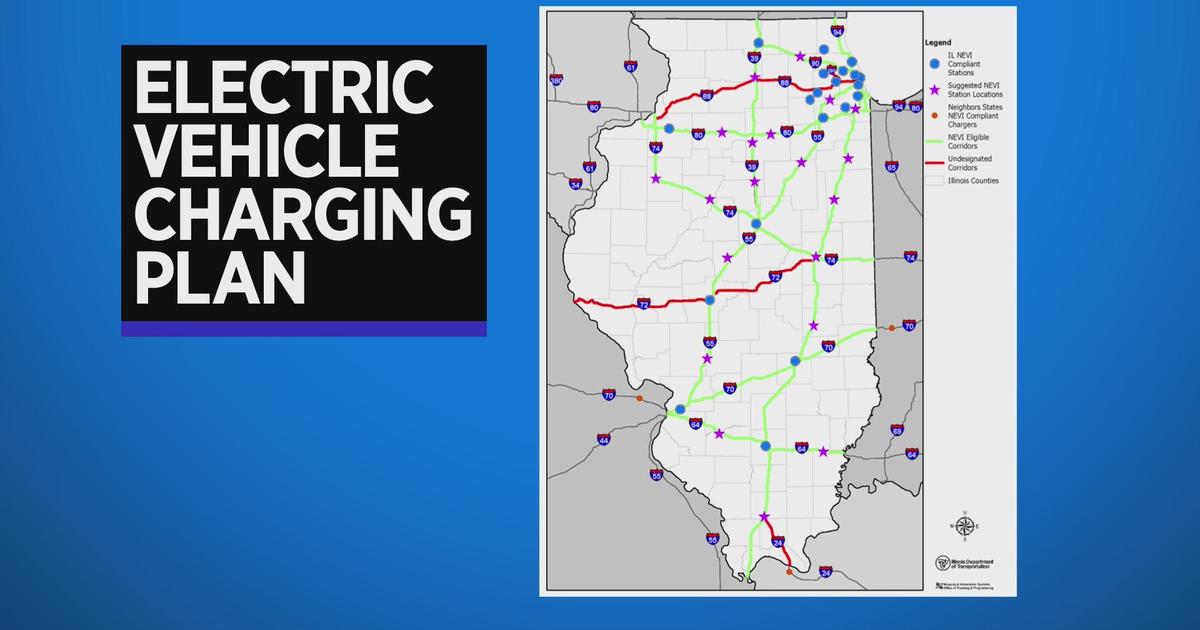 Feds OK Illinois' proposed map of public electric vehicle charging