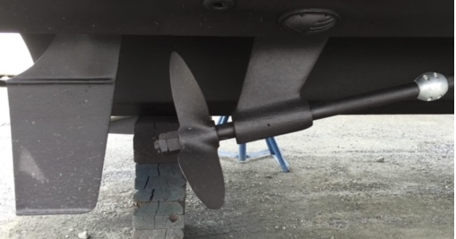 Where's Marty? Repairing propellers at Millers Island Propellers CBS